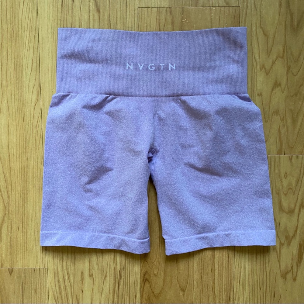 SOLD! NVGTN - Lilac Pro Shorts - XS